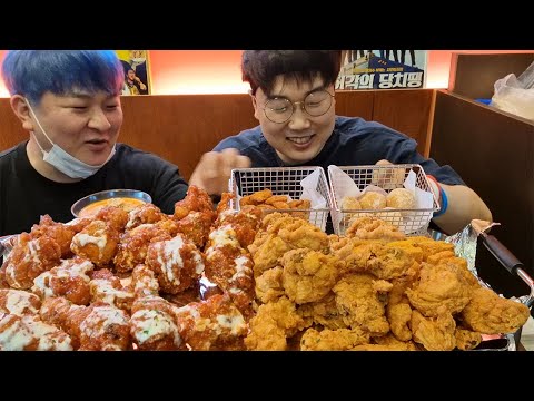 크림치즈..<strong>양념</strong>..트러플 시즈닝에 치킨 먹는데 사장님이 <strong>가수</strong> 허각??