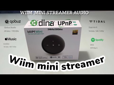 WiiM Mini Wireless Hi-Res Network Streamer
