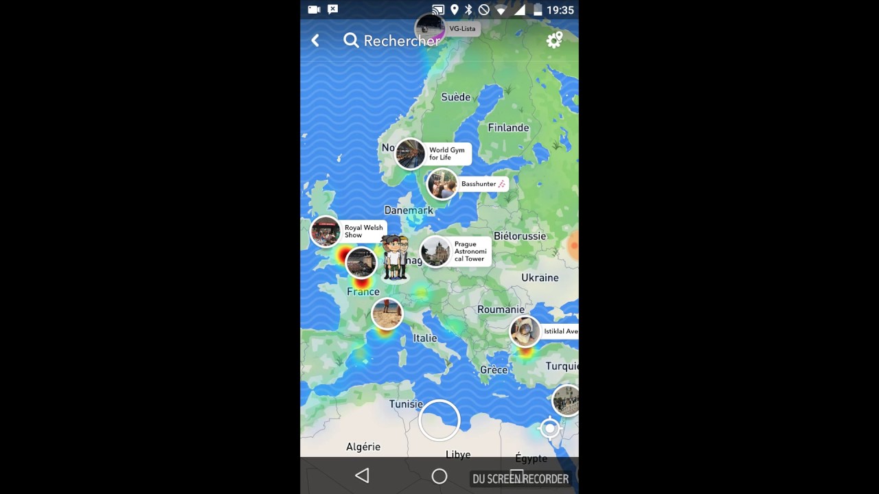 TUTO-Comment avoir la carte sur Snapchat ! - YouTube