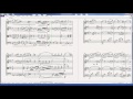 String quartet in a major 1st movement