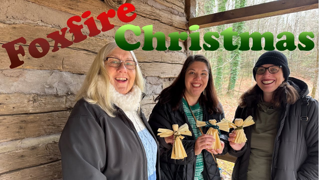 Традиционное аппалачское Рождество в музее Фоксфайр. Праздничные традиции в горах.