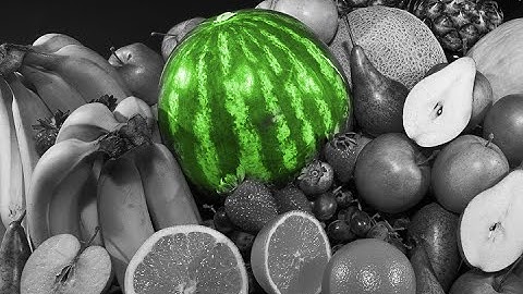 Gimp tutorial: How to make a color splash effect (Partial black and white)