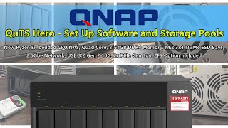QuTS Hero Install and Storage Setup on the QNAP TS-873A NAS