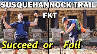 SUSQUEHANNOCK TRAIL Unsupported FKT Attempt | 85 miles and 14,000 ft. of Vertical Gain on the STS