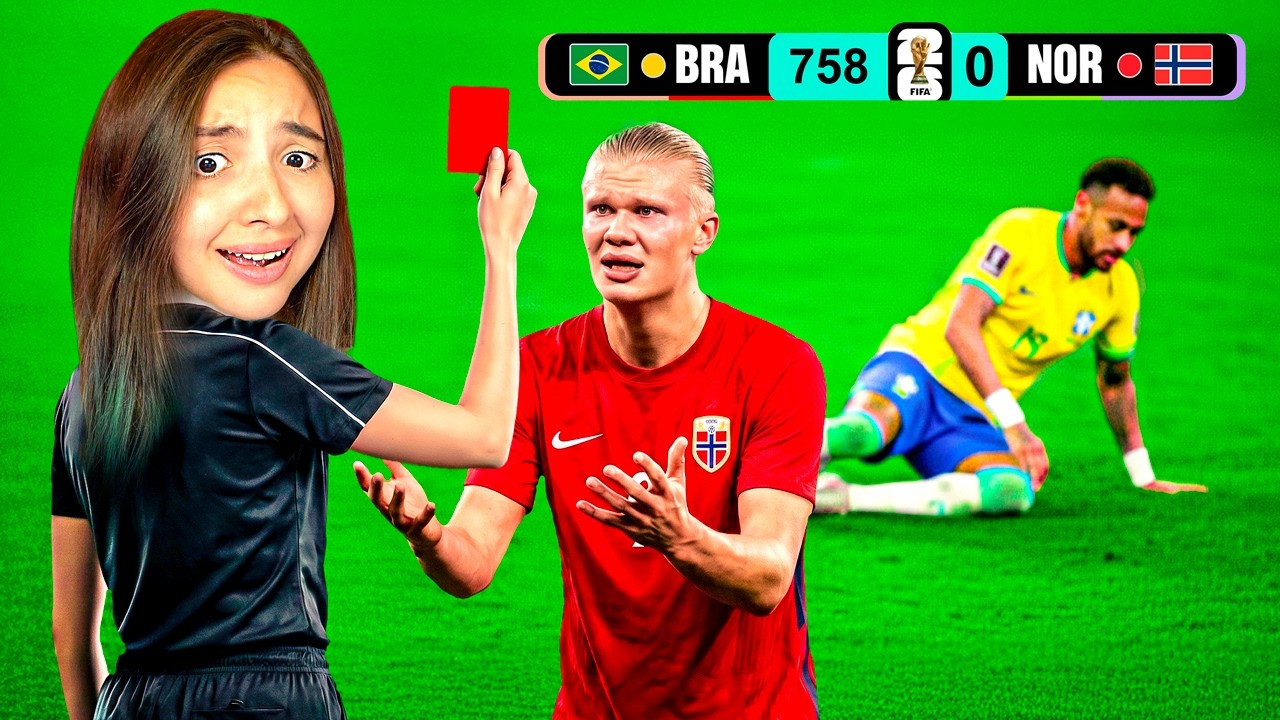 VIREI JUIZ DE FUTEBOL SÓ PRA FAZER O BRASIL GANHAR A COPA... MAS NÃO ENTENDO FUTEBOL.