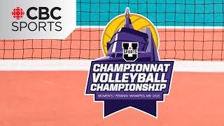 U Sports Women's Volleyball Championships: Quarter-final - Memorial (8) vs Alberta (1) | #CBCSports
