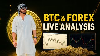 🔴Live GOLD & BTC Analysis | Smart Money Concepts | ICT Strategy Explained #264 FlipperxForex