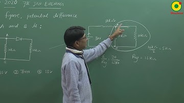 IIT JEE Mains 2020 , Current electricity 02  , JEE/ NEET PHYSICS by SSI sir B. Tech. IIT Delhi