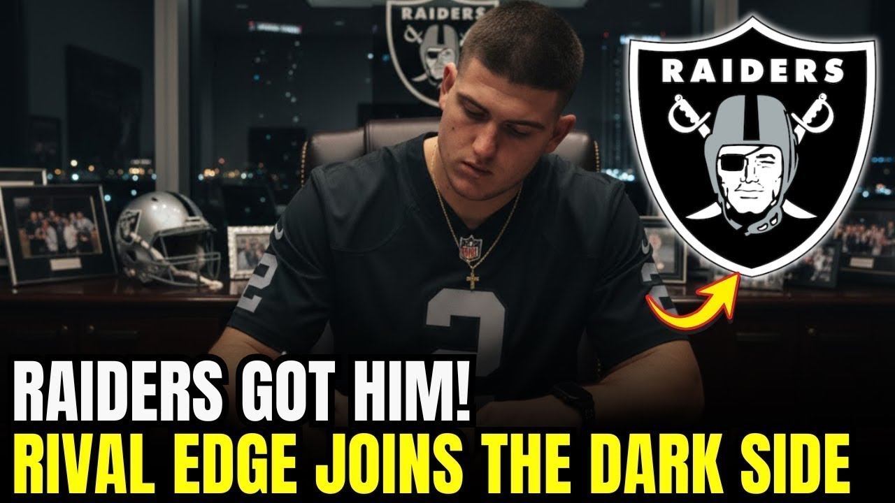 BLOCKBUSTER: Rival EDGE signs with the RAIDERS — defense hits NEW LEVEL | Raiders News