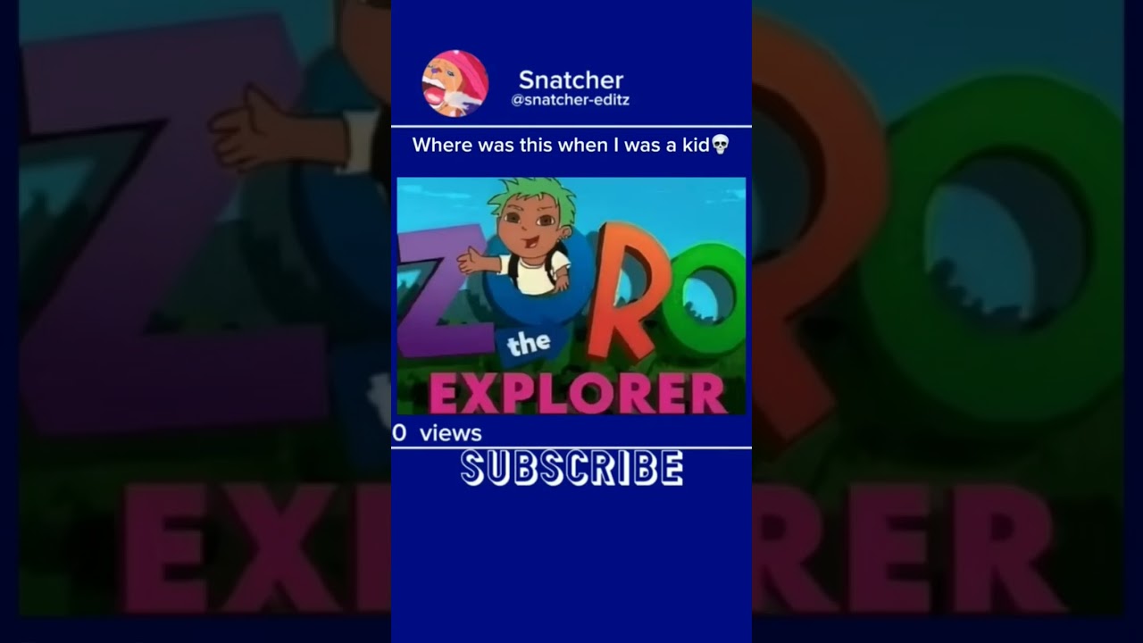 Zoro the explorer? 💀