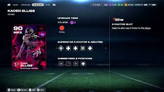 Madden 26 - Season 3 Miami Dolphins Theme Team 90 overall Kaden Elliss