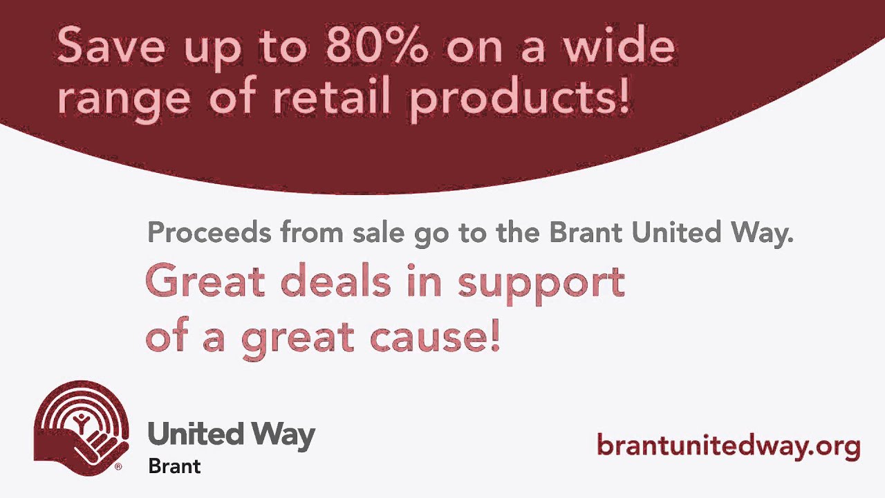 United Way Brant Giant Warehouse Sale Brantford 21384 YouTube