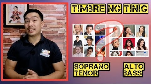 Grade 5 Musika | Timbre ng Tinig | Soprano, Alto, Tenor, Bass |3rd Grading