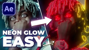 EASY Neon Glow Effect for your Music Videos (After Effects)
