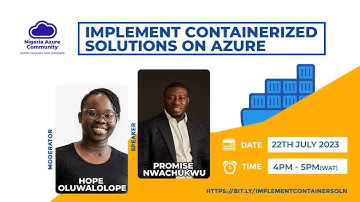 Implement Containerized Solutions || Azure Developer Study Series || 220723