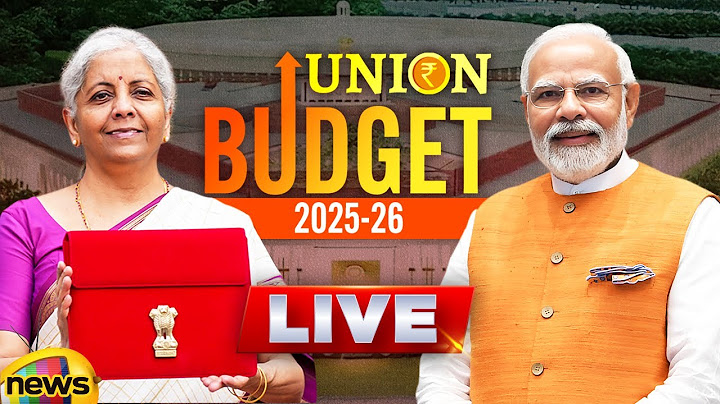 Budget 2025 LIVE | Finance Minister Nirmala Sitharaman | Union Budget 2025-26 | Budget Speech Live