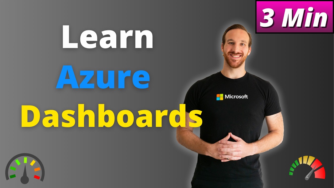 How to Create an Azure Dashboard? | 3 minute demo