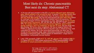 Chronic Pancreatitis - CRASH! Medical Review Series