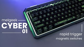 MelGeek Cyber01 Magnetic Switch Gaming Keyboard | Unboxing ASMR | VALORANT POV