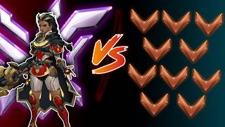 Champion Illari (ft. @chosenfps) vs 10 Bronze Players