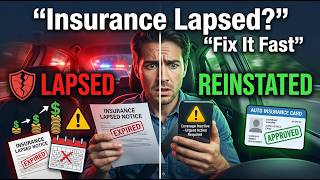 Auto Insurance Lapse? Here’s How to Fix It Fast