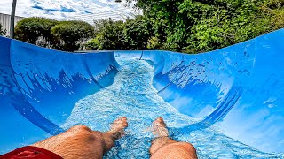 Cool Wild River WaterSlide at AquaBasilea