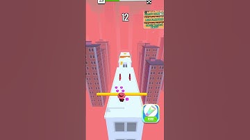 Roof Rails Level 29 #roof #rails #games #gaming #gameplay #levels #levelup #gameshorts