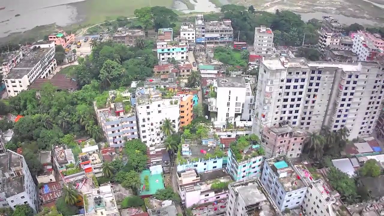 Mymensingh on Bird's eye :: পাখির চোখে ময়মনসিংহ শহর 