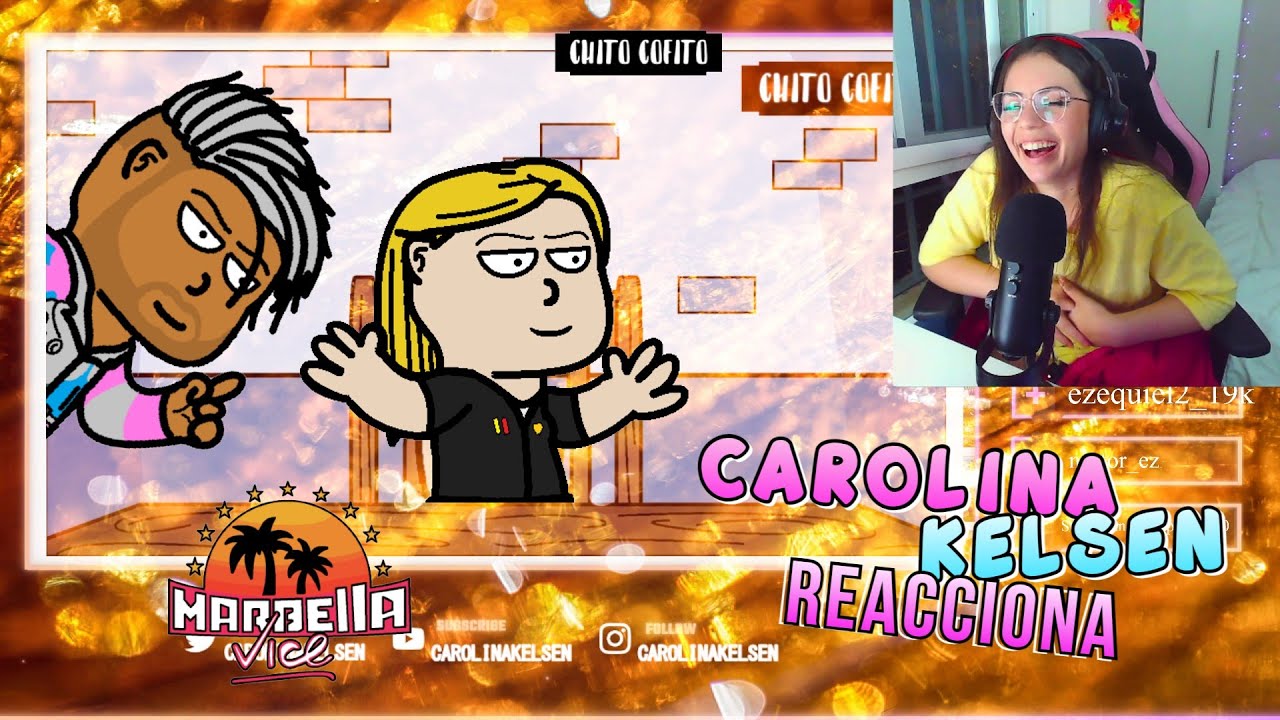 Carolina Kelsen Reacciona A Mi Animación De Pitt Y Johnson