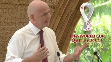 Infantino verteidigt WM in Katar: "Dringend notwendig" | SID