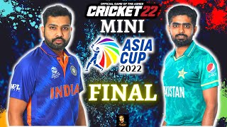 Final Ho To Aysa 🔥 - India 🇮🇳 vs Pakistan 🇵🇰 - Mini Asia Cup Final - Cricket 22 - RtxVivek screenshot 5