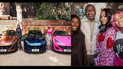 OMG! Billionaire Femi Otedola Spend Over N400 Million On His 3 Daughters As He Bought Them Ferrari