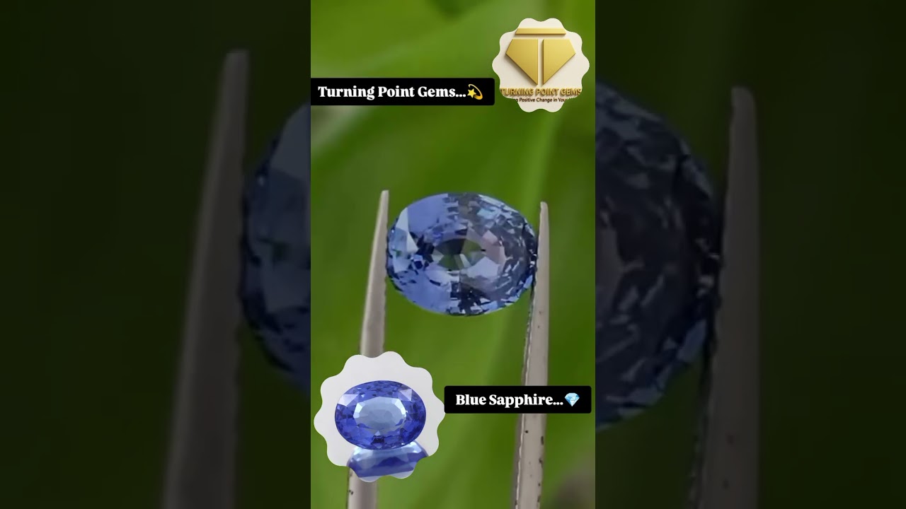TURNING POINT GEM S: Certified Blue Sapphire Gemstone in Hongkong, Best Place to buy in India.