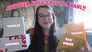 ANOTHER HUGE CRYSTAL HAUL!! *supporting small businesses*