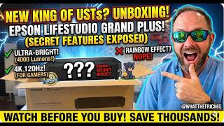 The New King of UST Projectors (Epson Lifestudio Grand Plus Unboxing)