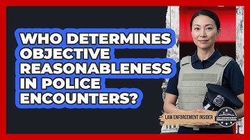 Who Determines Objective Reasonableness in Police Encounters?