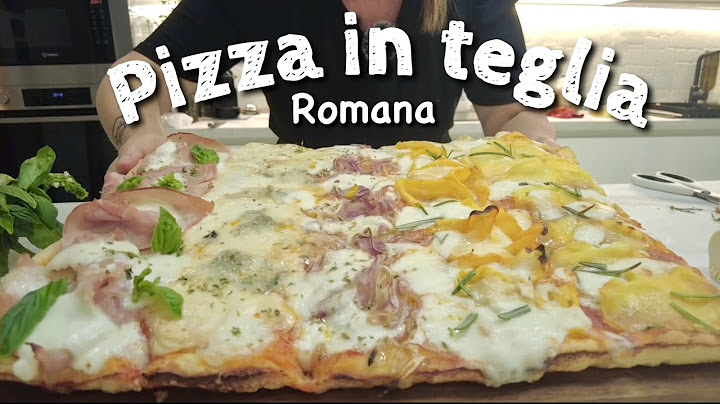 ROMAN-STYLE PIZZA IN A PAN 5 flavours in a single pan CRISPY and HONEYCOMB