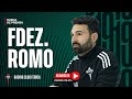 Guillermo Fernández Romo, técnico del Racing Club Ferrol, en la previa del Ourense CF vs Racing