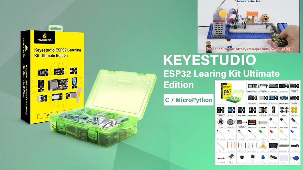 KS5010(KS5010F) ESP32 Learning Kit Ultimate Edition-Create your DIY ...