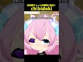 日本語チャットの意味に気付くチビドキ #chibidoki # #vtuber #shorts