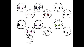 Basic Simple Chibi Eyes tutorial