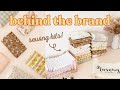 Small Business Diaries + Making New Sewing Kits! | Behind The Brand #25