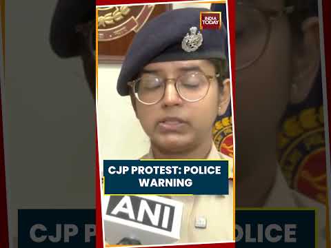 October 10 CJP Protest: Delhi Police Says Illegal Gatherings Face Action | Short #CJP #shorts #delhi