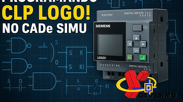 🔌 Partida Direta com Reversão no CLP LOGO Siemens | Tutorial no CadeSimu 🔄