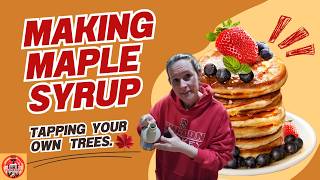 Making Maple Syrup.