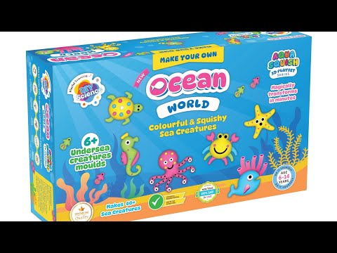 Ocean World - Aqua Squish - DIY Squishy Making Kit - DIYScience - FundooLabs - video from Fundoo Labs