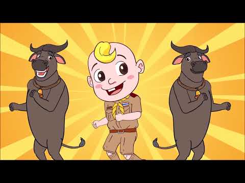 เพลงออกกำลังกาย สำหรับเด็ก เมาคลีล่าสัตว์ ระบำชาวเกาะ ฝนเทลงมา | เต้นเพลิน15นาที