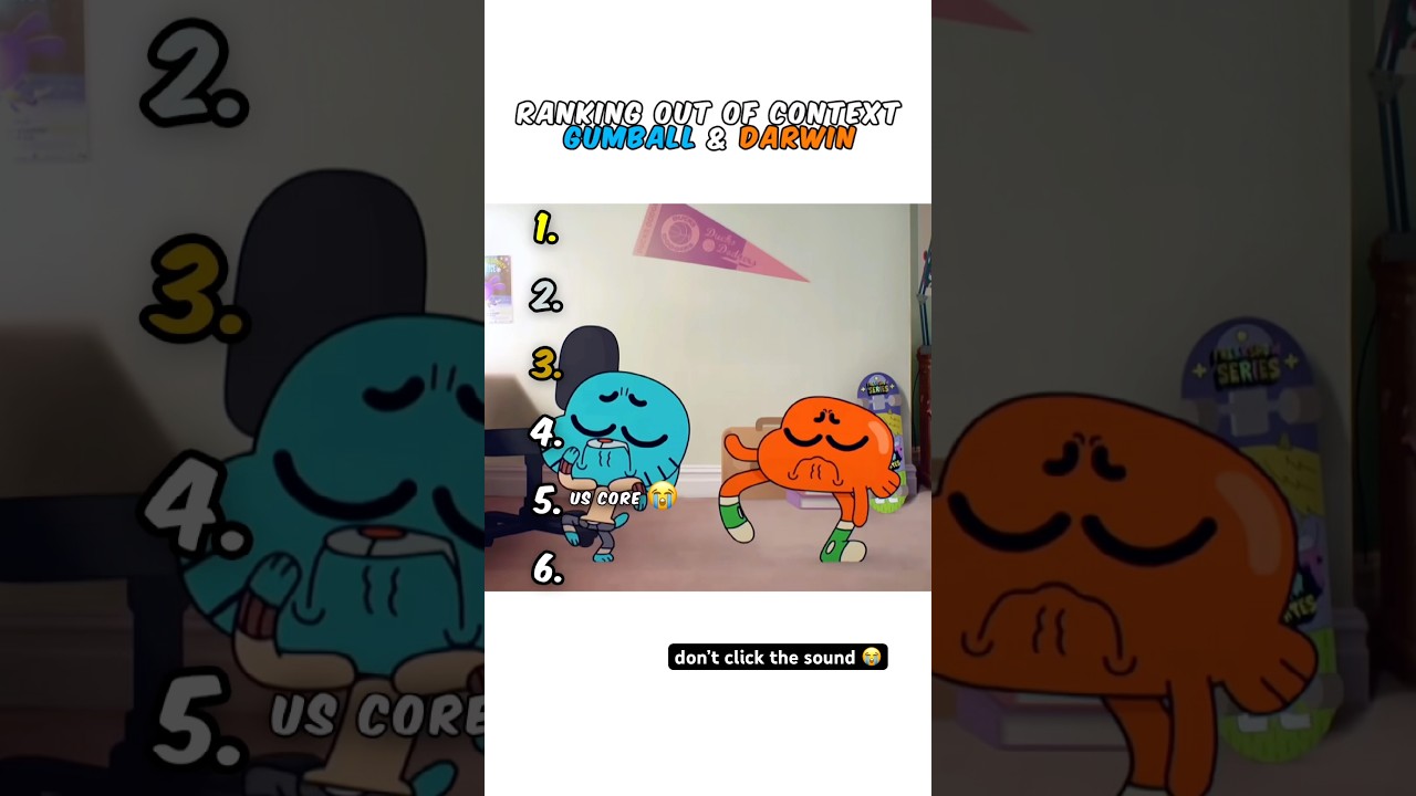 Ranking Gumball & Darwin Moments 😭