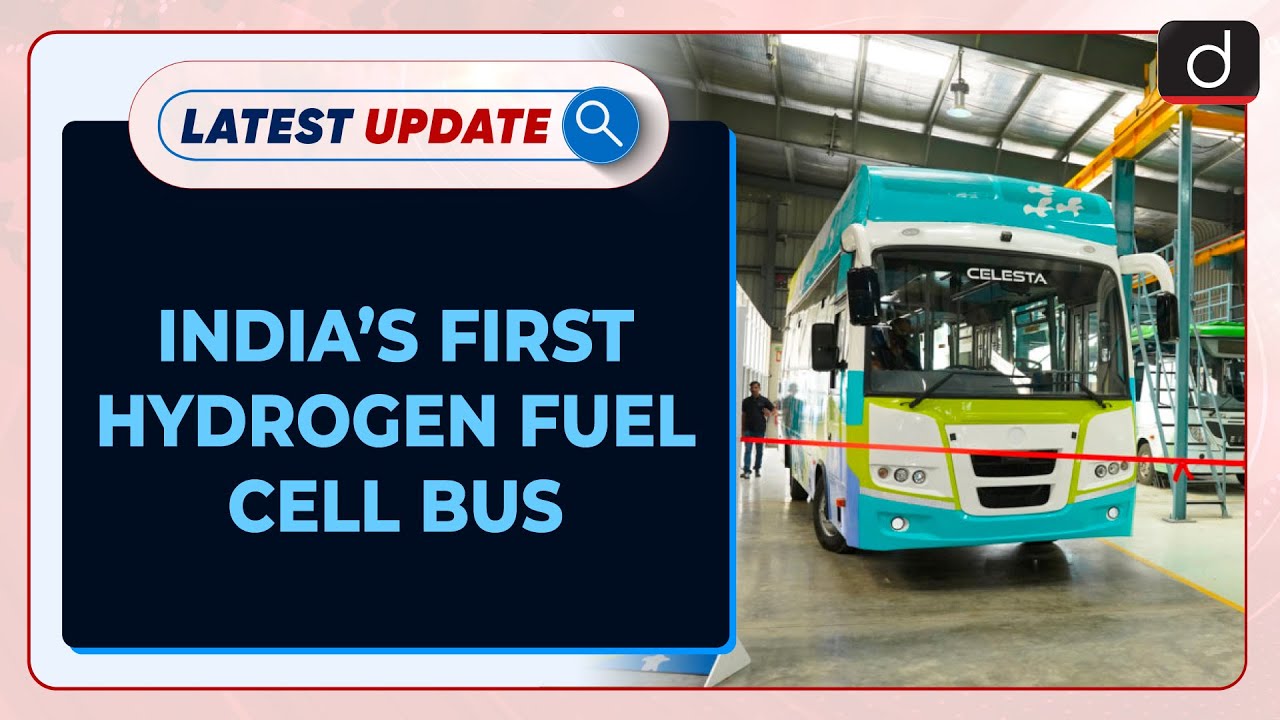 India’s first Indigenous Hydrogen Fuel Cell Bus unveils Latest update
