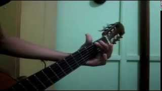 Rock Lobster Riff Cover - Stop Motion Guitar